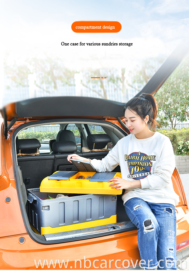Best quality picnic plastic vintage vehicle auto car wash valeting multifunctional storage box